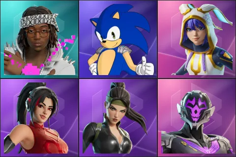 Tour Ready Lil Tecca, Sonic the Hedgehog, Bunnii O'Hare, Dragonheart Demi, Grace Crowne, Mortuus X