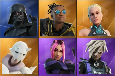 Darth Vader, Malik, Paradigm (Reality-659), Snap, Adira, Bytes