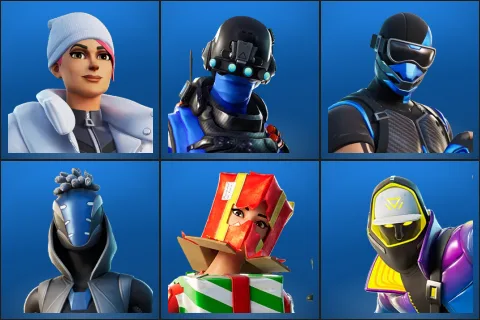 Blizzard Bomber, Carbon Commando, Fixer, Sultura, Holiday Boxy, Subzero Cryptic