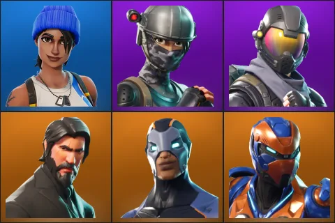Blue Team Leader, Elite Agent, Rogue Agent, The Reaper, Carbide, Criterion