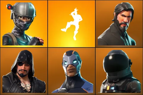 Elite Agent, Take The L, The Reaper, Blackheart, Carbide, Dark Voyager