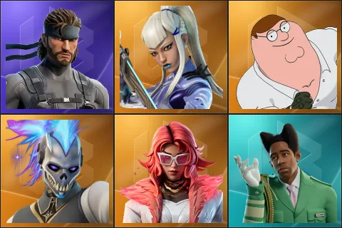 Solid Snake, Mizuki, Peter Griffin, Renzo the Destroyer, Valeria, CHROMAKOPIAN
