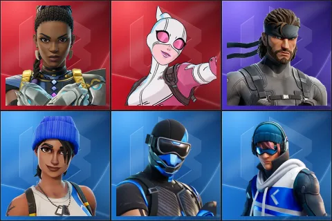 Shuri, Gwenpool, Solid Snake, Blue Team Leader, Fixer, Point Patroller