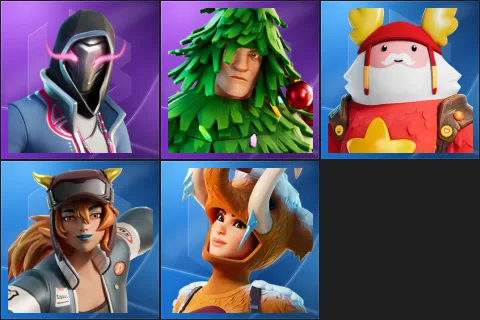Xander, Lt. Evergreen, Guff Gringle, Lina Scorch, Wooly Warrior