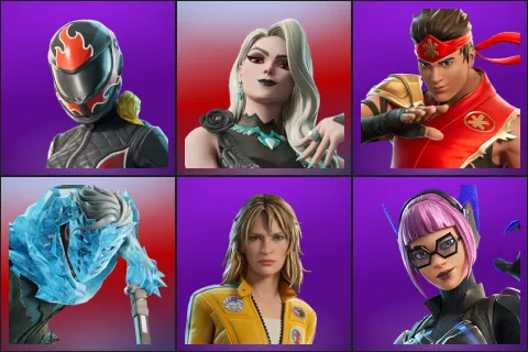 Burnoff, Carletta, FIRE Master Kai, Gale, The Bride, Void Walker Lynx