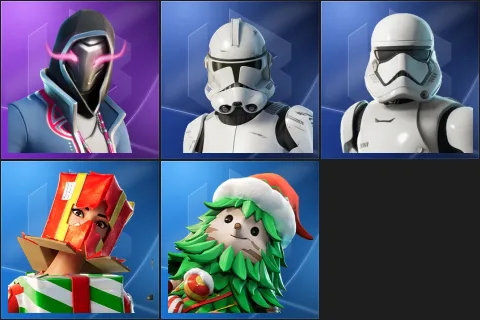 Xander, Clone Trooper, First Order Stormtrooper, Holiday Boxy, Winterfest Bushranger