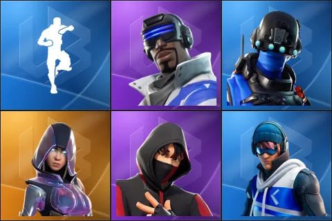 Scenario, Blue Striker, Carbon Commando, Glow, IKONIK, Point Patroller