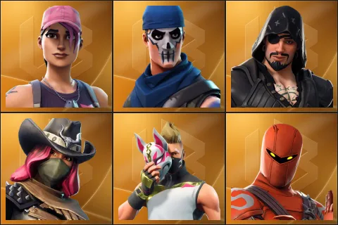 Rose Team Leader, Warpaint, Blackheart, Calamity, Drift, Hybrid