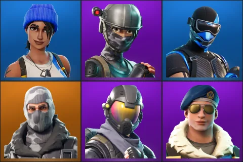 Blue Team Leader, Elite Agent, Fixer, Havoc, Rogue Agent, Royale Bomber
