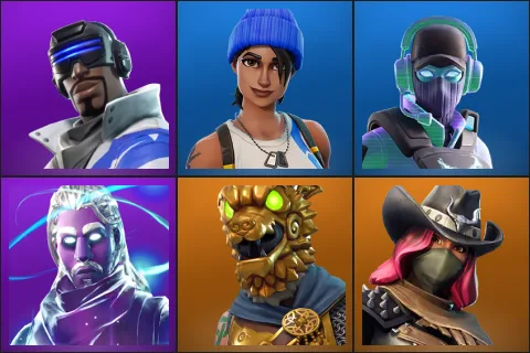 Blue Striker, Blue Team Leader, Breakpoint, Galaxy, Battle Hound, Calamity