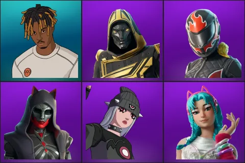 Slayer Juice WRLD, Blitz Knight, Burnoff, Felina, Greta Grim, Katalina