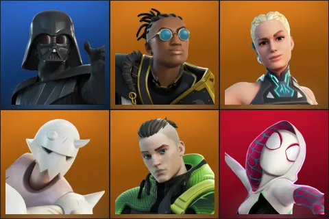 Darth Vader, Malik, Paradigm (Reality-659), Snap, Twyn, Spider-Gwen