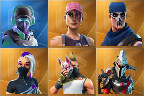 Breakpoint, Rose Team Leader, Warpaint, Catalyst, Drift, Eternal Knight
