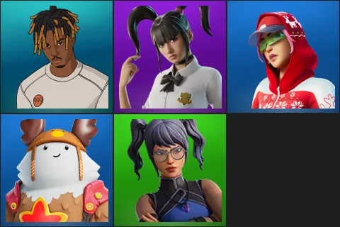 Slayer Juice WRLD, Yuki Yubari, Arctic Adeline, Sled Ready Guff, Crystal