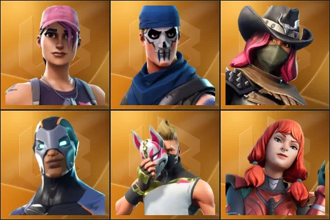 Rose Team Leader, Warpaint, Calamity, Carbide, Drift, The Imagined