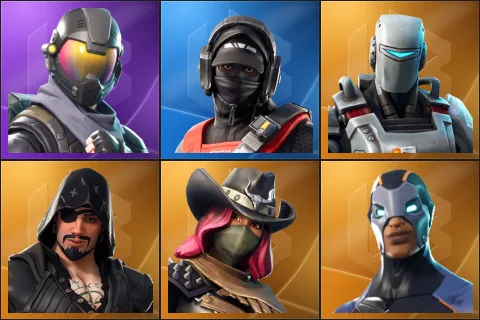 Rogue Agent, Stealth Reflex, A.I.M., Blackheart, Calamity, Carbide