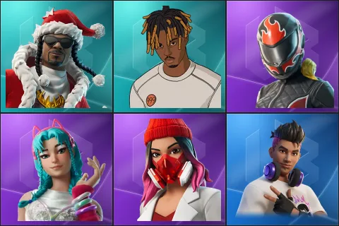 Santa Dogg, Slayer Juice WRLD, Burnoff, Katalina, Yulejacket, Chord Kahele