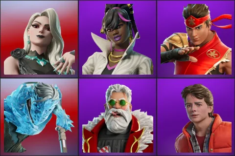 Carletta, Danica, FIRE Master Kai, Gale, Lt. Winter, Marty McFly