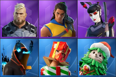 Gunnar, Trailblazer Tai, Tsuki 2.0, Absenz, Holiday Boxy, Winterfest Bushranger