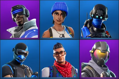 Blue Striker, Blue Team Leader, Carbon Commando, Fixer, Prodigy, Rogue Agent