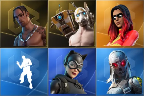 Travis Scott, Psycho Bandit, Joltara, Laugh It Up, Catwoman Zero, Zadie