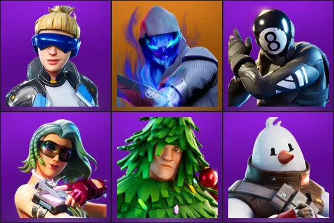 Neo Versa, Fusion, 8-Ball vs Scratch, Cameo vs Chic, Lt. Evergreen, Snowmando
