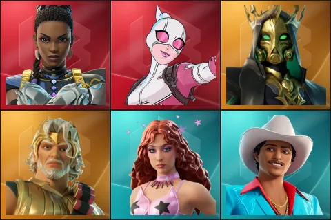 Shuri, Gwenpool, Hades, Zeus, Chappell Roan, Die With A Smile Bruno