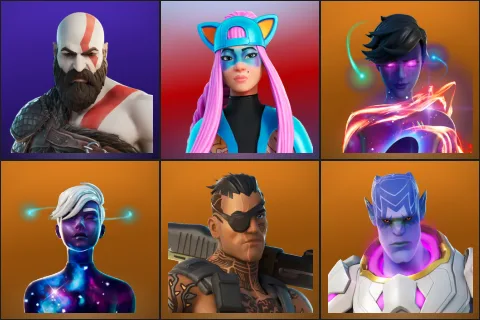 Kratos, Alli, Galaxy Grappler, Galaxy Scout, Joey, Kymera