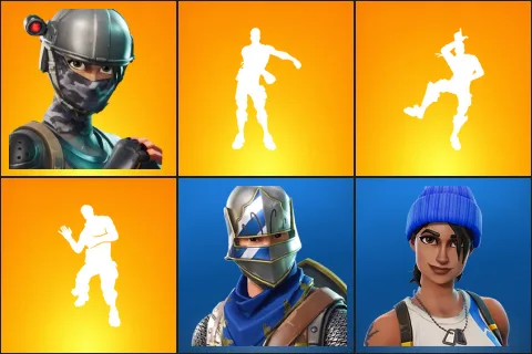 Elite Agent, Floss, Take The L, Laugh It Up, Blue Squire, Blue Team Leader