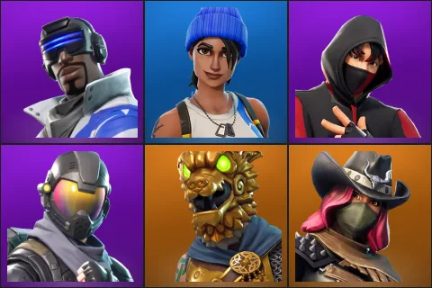 Blue Striker, Blue Team Leader, IKONIK, Rogue Agent, Battle Hound, Calamity