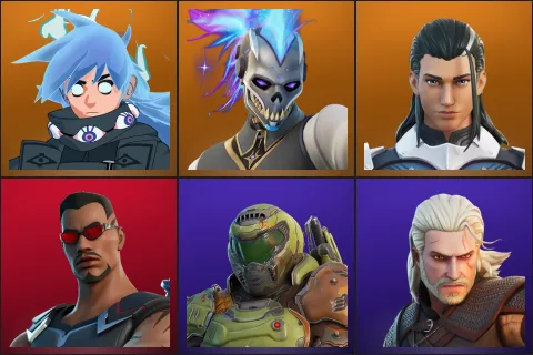 Nezumi, Renzo the Destroyer, The Ageless, Blade, Doom Slayer, Geralt of Rivia