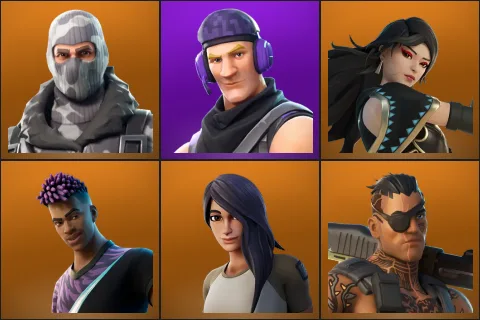 Havoc, Sub Commander, Era, Fade, Gear Specialist Maya, Joey