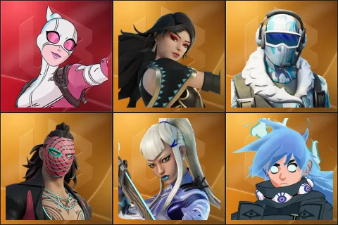Gwenpool, Era, Frostbite, Kado Thorne, Mizuki, Nezumi