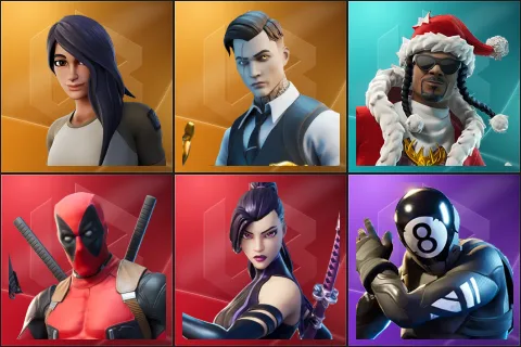 Gear Specialist Maya, Midas, Santa Dogg, Deadpool, Psylocke, 8-Ball vs Scratch
