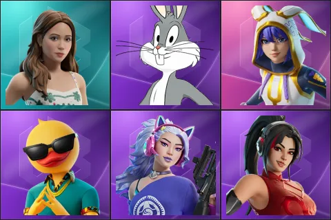 Laufey, Bugs Bunny, Bunnii O'Hare, Cluster, Dasha, Dragonheart Demi