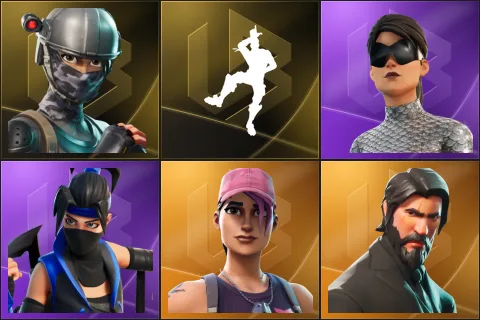 Elite Agent, Take The L, Unchained Ramirez, Indigo Kuno, Rose Team Leader, The Reaper