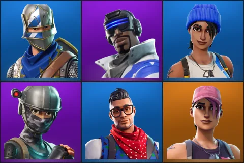 Blue Squire, Blue Striker, Blue Team Leader, Elite Agent, Prodigy, Rose Team Leader