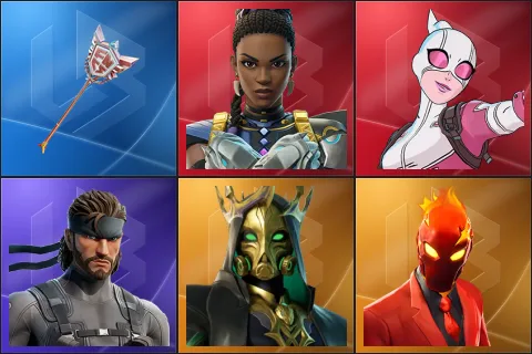 The Axe of Champions 2.0, Shuri, Gwenpool, Solid Snake, Hades, Inferno