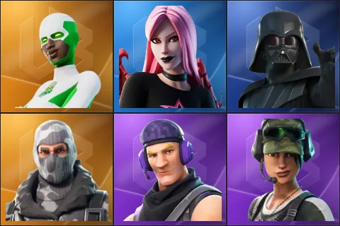 Backlash, Haze, Darth Vader, Havoc, Sub Commander, Trailblazer