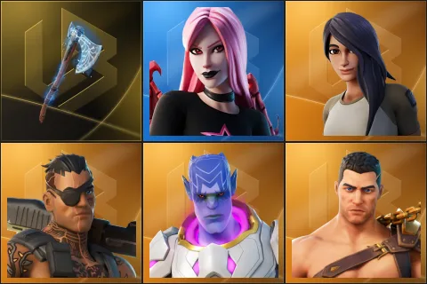 Leviathan Axe, Haze, Gear Specialist Maya, Joey, Kymera, Menace