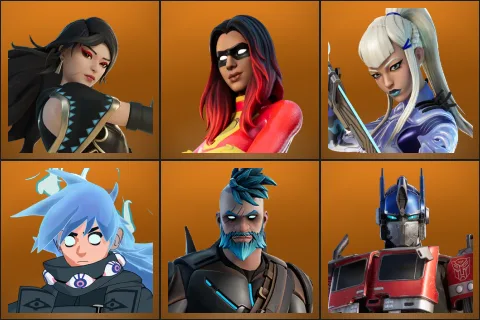 Era, Joltara, Mizuki, Nezumi, Omegarok, Optimus Prime