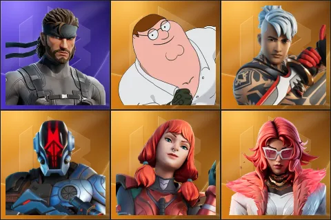 Solid Snake, Peter Griffin, Ronin, The Foundation, The Imagined, Valeria