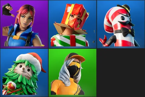 Explorer Emilie, Holiday Boxy, Mr. Dappermint, Winterfest Bushranger, Runway Racer