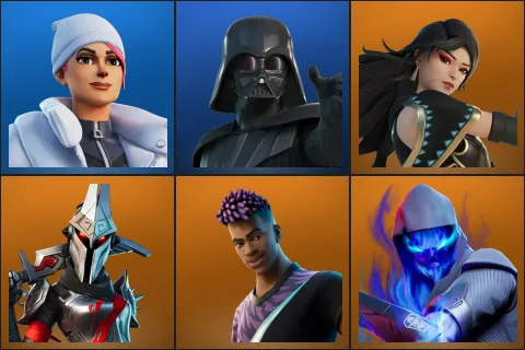 Blizzard Bomber, Darth Vader, Era, Eternal Knight, Fade, Fusion