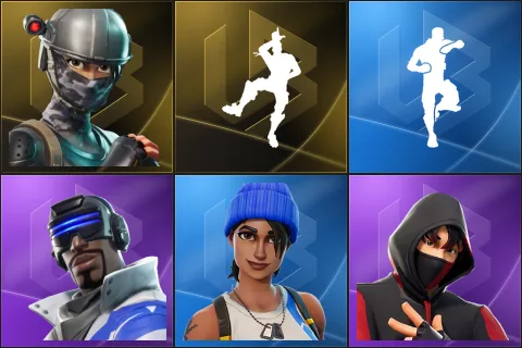 Elite Agent, Take The L, Scenario, Blue Striker, Blue Team Leader, IKONIK