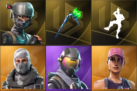 Elite Agent, Merry Mint Axe, Take The L, Havoc, Rogue Agent, Rose Team Leader