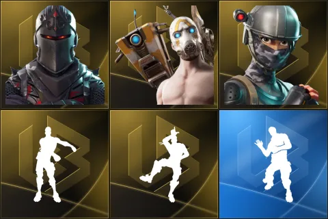 Black Knight, Psycho Bandit, Elite Agent, Floss, Take The L, Laugh It Up