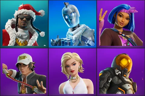 Santa Dogg, Glacial Dummy, Carina, Carter Wu, Cat Holloway, Dark Voyager (Reality Redacted)