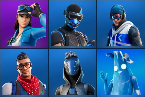 Cloud Striker, Fixer, Point Patroller, Prodigy, Sultura, Polar Peely