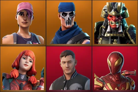 Rose Team Leader, Warpaint, Shogun, The Imagined, Eddie Brock, Iron Spider